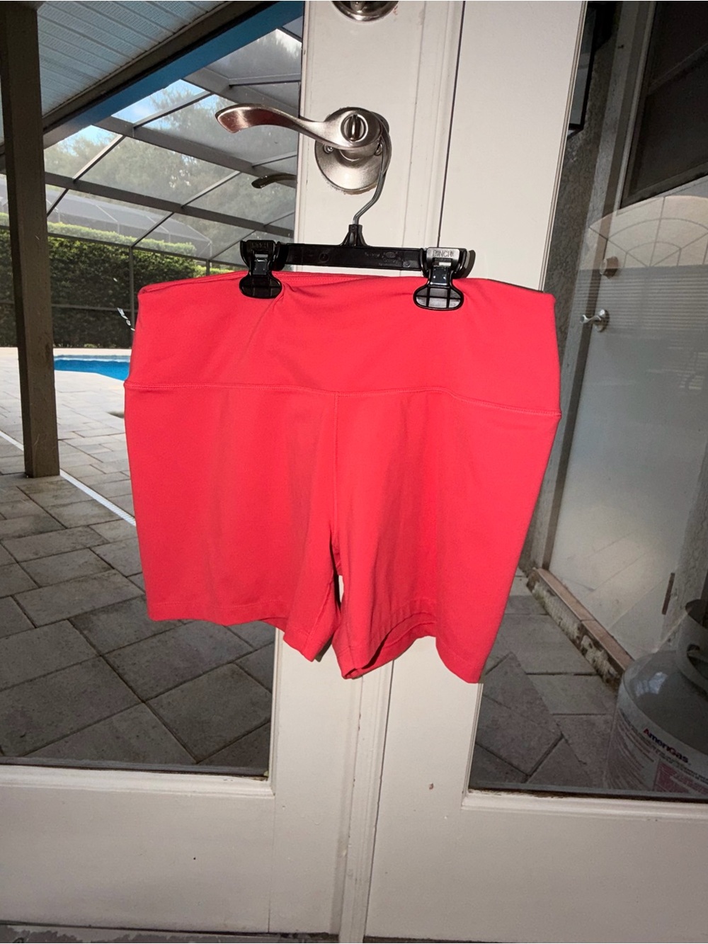 Nike Pink High-Waist Bike Shorts